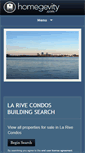 Mobile Screenshot of la-rive-condos.com